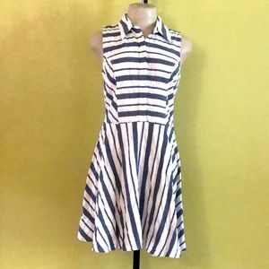Bailey Blue Women’s Sleeveless Striped Dress